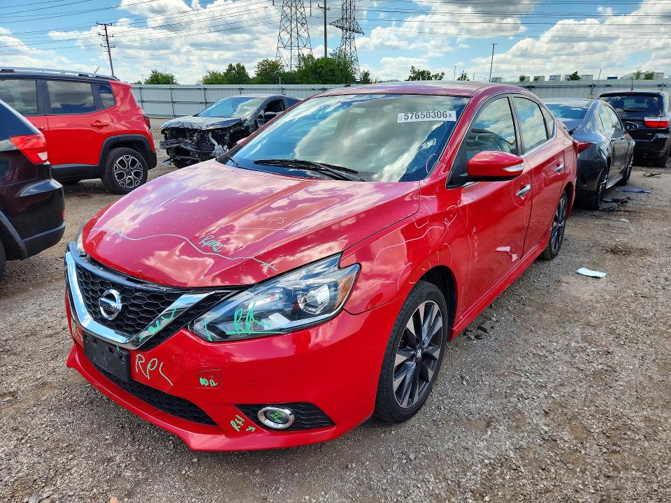 Продаж на аукціоні авто 2017 Nissan Sentra, vin: 3N1CB7AP0HY203177, номер лоту: 57650306