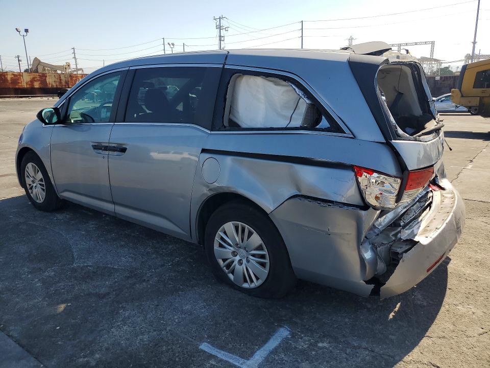 2016 Honda Odyssey მანქანა იყიდება აუქციონზე, vin: 5FNRL5H20GB118708, აუქციონის ნომერი: 56414846
