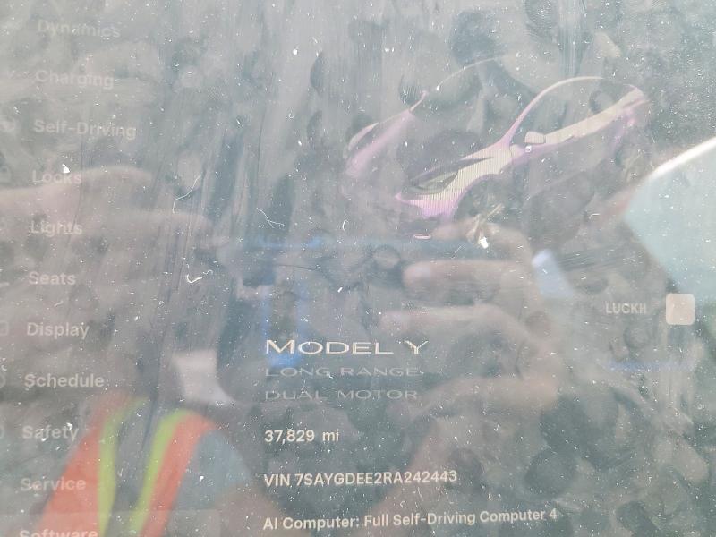 Aukcja sprzedaży 2024 Tesla Model Y, vin: 7SAYGDEE2RA242443, numer aukcji: 56870286
