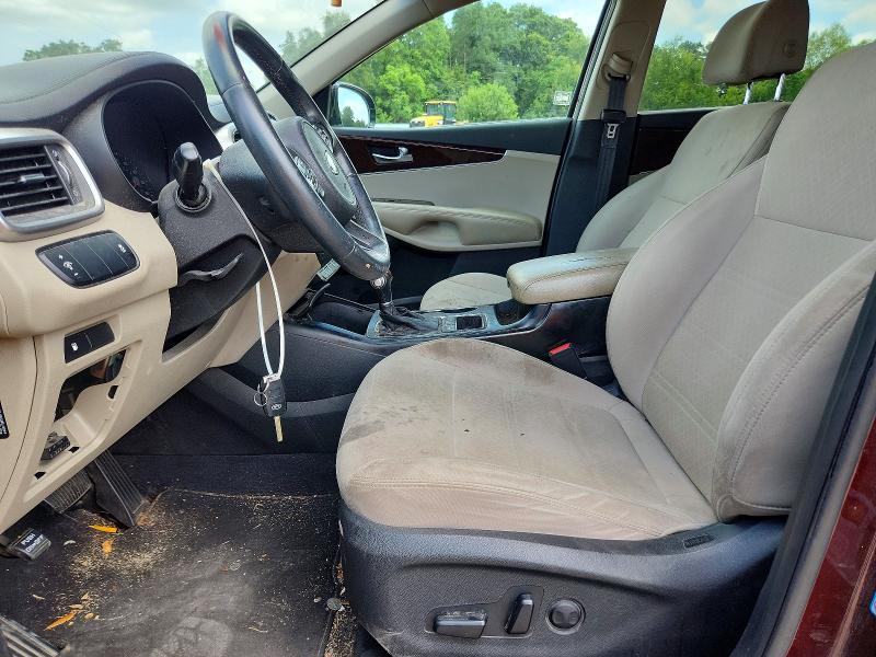 57837856 :رقم المزاد ، 5XYPGDA3XHG324802 vin ، 2017 Kia Sorento مزاد بيع