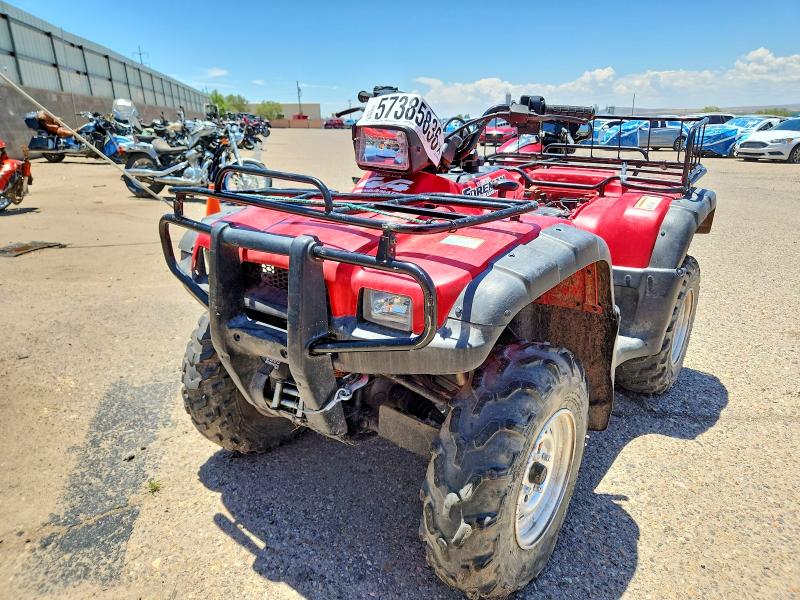 2001 Honda Foreman მანქანა იყიდება აუქციონზე, vin: 478TE260414000247, აუქციონის ნომერი: 57385836