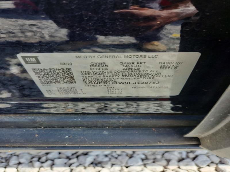 Продажа на аукционе авто 2020 Chevrolet Traverse, vin: 1GNERHKW9LJ138752, номер лота: 56450176