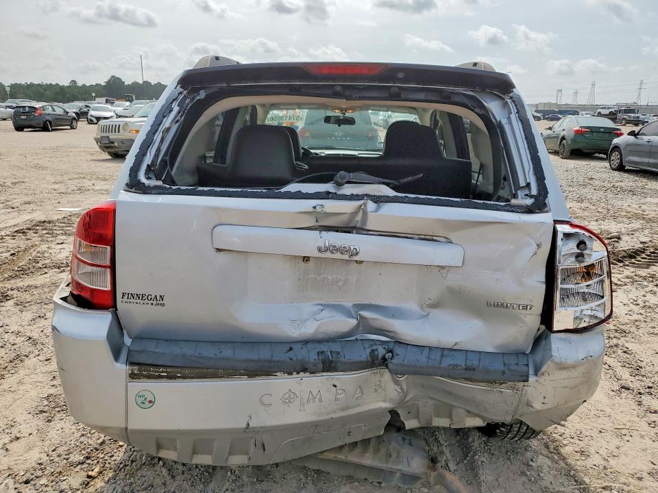 2007 Jeep Compass მანქანა იყიდება აუქციონზე, vin: 1J8FT57W37D196522, აუქციონის ნომერი: 57413056