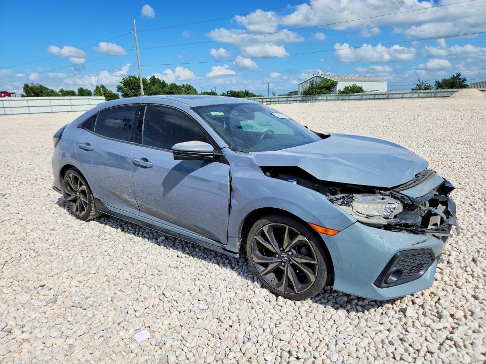57047746 :رقم المزاد ، SHHFK7H99HU222662 vin ، 2017 Honda Civic مزاد بيع