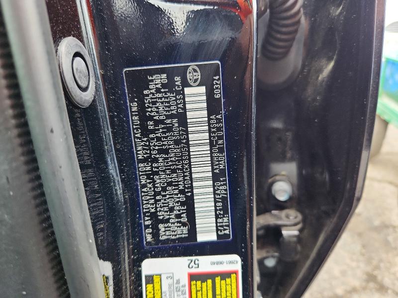 Aukcja sprzedaży 2025 Toyota Camry, vin: 4T1DAACK6SU574577, numer aukcji: 56475706