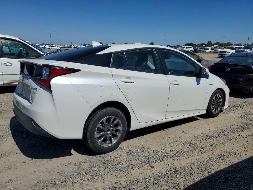 2019 Toyota Prius მანქანა იყიდება აუქციონზე, vin: JTDKARFU1K3101361, აუქციონის ნომერი: 55950886