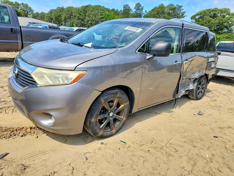 Aukcja sprzedaży 2012 Nissan Quest, vin: JN8AE2KP5C9040624, numer aukcji: 54649396