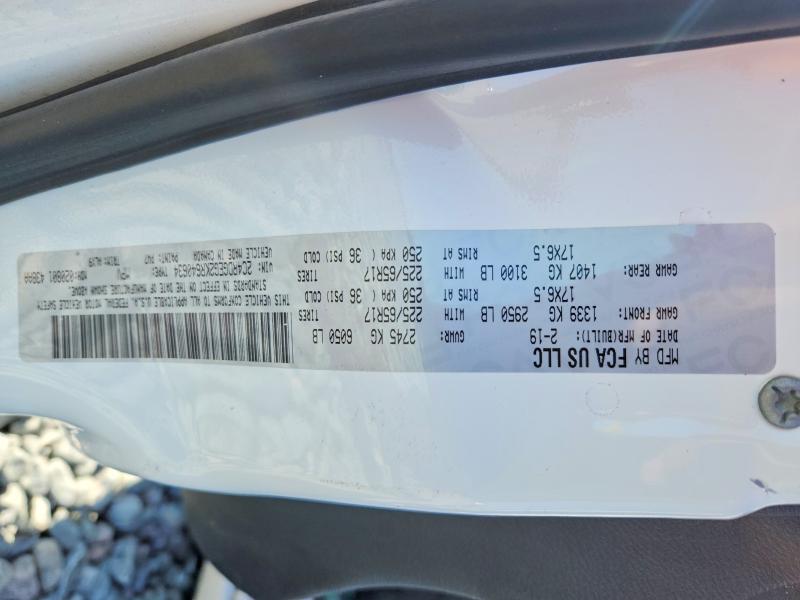 Auction sale of the 2019 Dodge Grand Caravan, vin: 2C4RDGEG2KR640634, lot number: 58091876