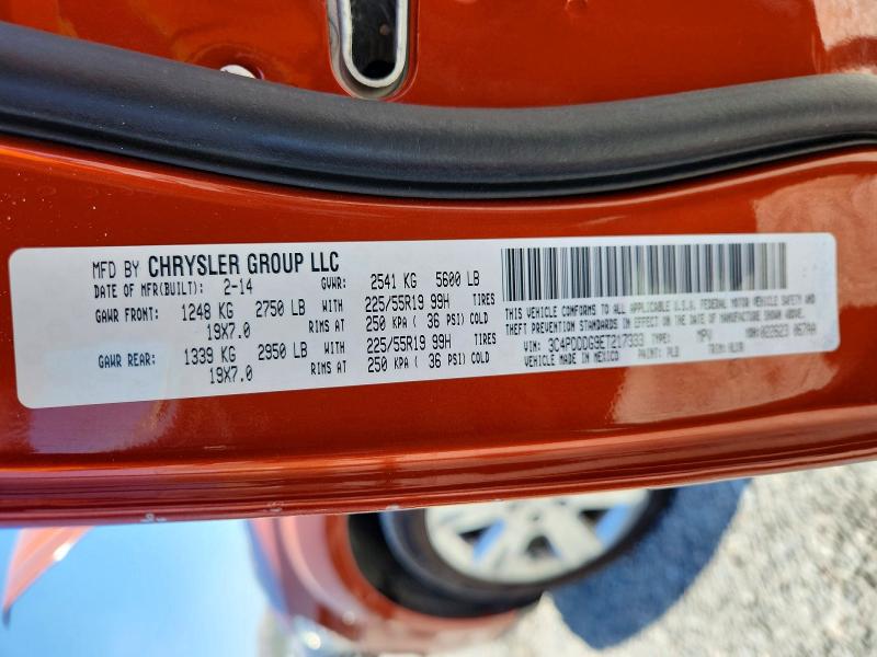 56269586 :رقم المزاد ، 3C4PDDDG9ET217333 vin ، 2014 Dodge Journey مزاد بيع