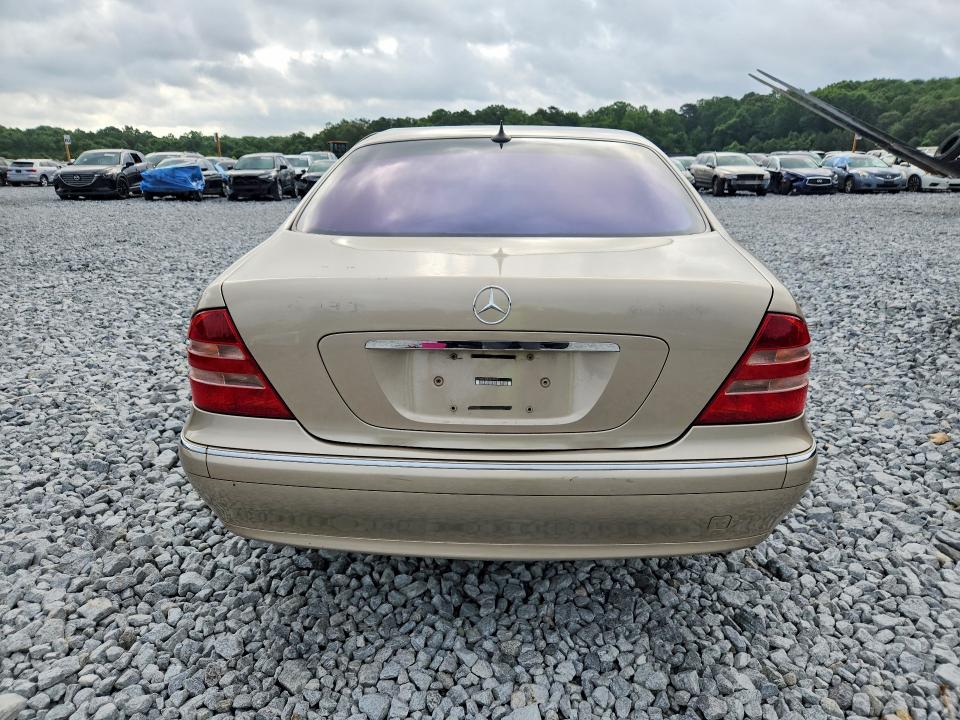 57812146 :رقم المزاد ، WDBNG70J82A274531 vin ، 2002 Mercedes-benz S مزاد بيع