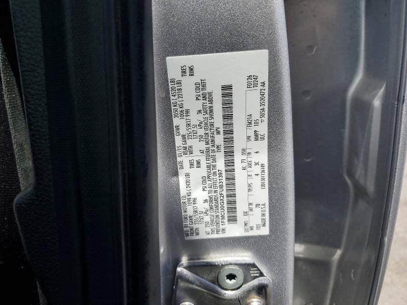 Продажа на аукционе авто 2015 Ford Escape, vin: 1FMCU0GX2FUB31397, номер лота: 56875936