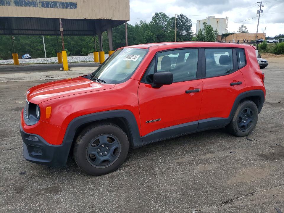 Продаж на аукціоні авто 2018 Jeep Renegade, vin: ZACCJAAB7JPG84573, номер лоту: 58536126