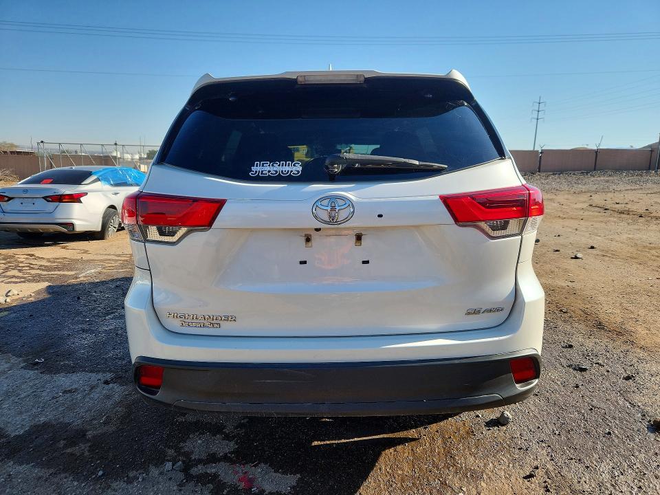 Aukcja sprzedaży 2018 Toyota Highlander, vin: 5TDJZRFH0JS551636, numer aukcji: 58052536