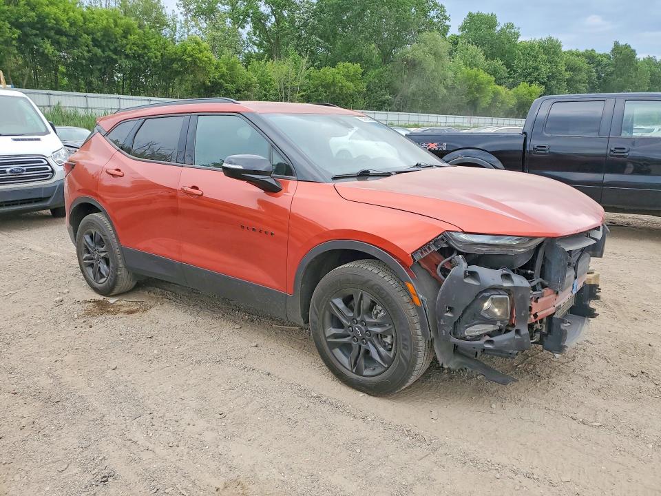 2021 Chevrolet Blazer მანქანა იყიდება აუქციონზე, vin: 3GNKBCRS6MS515762, აუქციონის ნომერი: 55820286