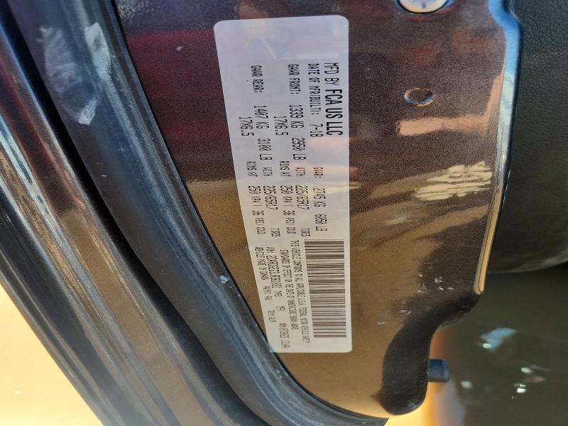 2018 Dodge Grand Caravan მანქანა იყიდება აუქციონზე, vin: 2C4RDGEG3JR361031, აუქციონის ნომერი: 58103176