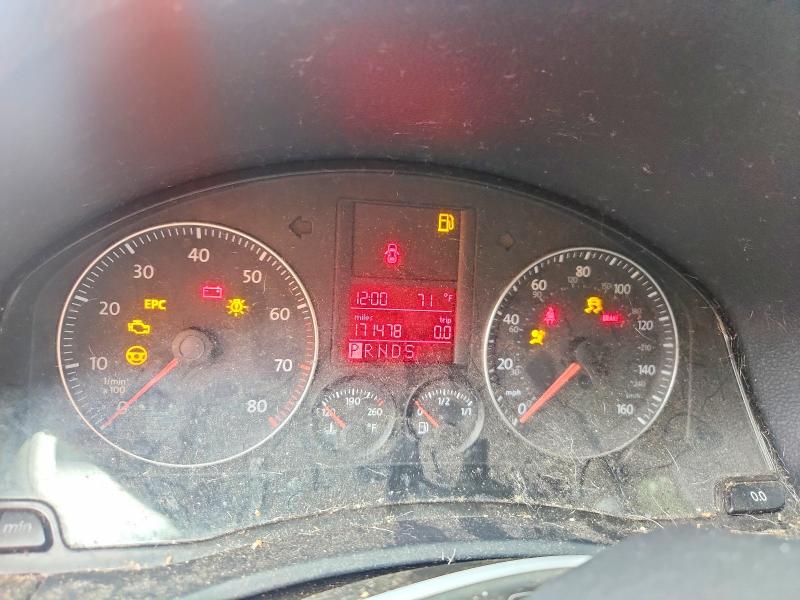 2009 Volkswagen Jetta მანქანა იყიდება აუქციონზე, vin: 3VWRM71K49M154996, აუქციონის ნომერი: 55404916