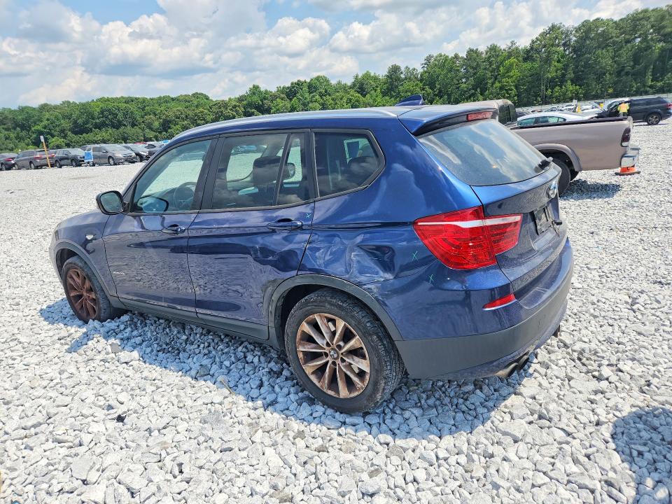 2013 Bmw X3 მანქანა იყიდება აუქციონზე, vin: 5UXWX9C55D0A24710, აუქციონის ნომერი: 58313626