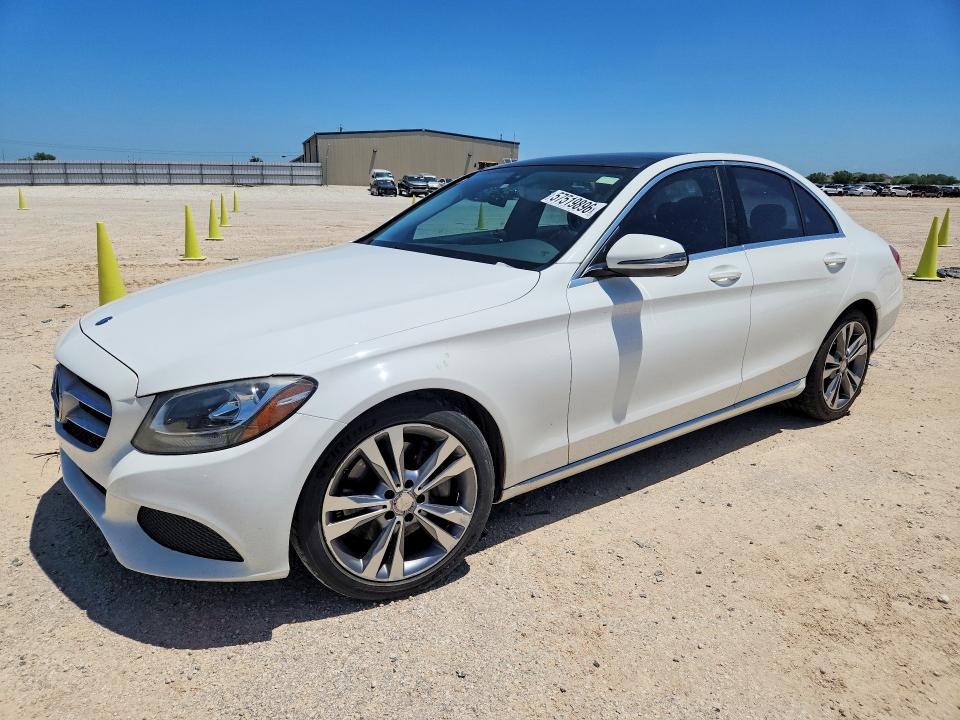 2017 Mercedes-benz C მანქანა იყიდება აუქციონზე, vin: 55SWF4JB8HU182025, აუქციონის ნომერი: 57519896