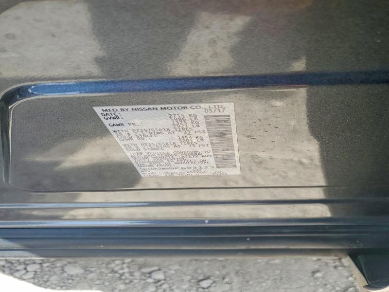 55661736 :رقم المزاد ، 5N1DR2MN6HC693123 vin ، 2017 Nissan Pathfinder مزاد بيع