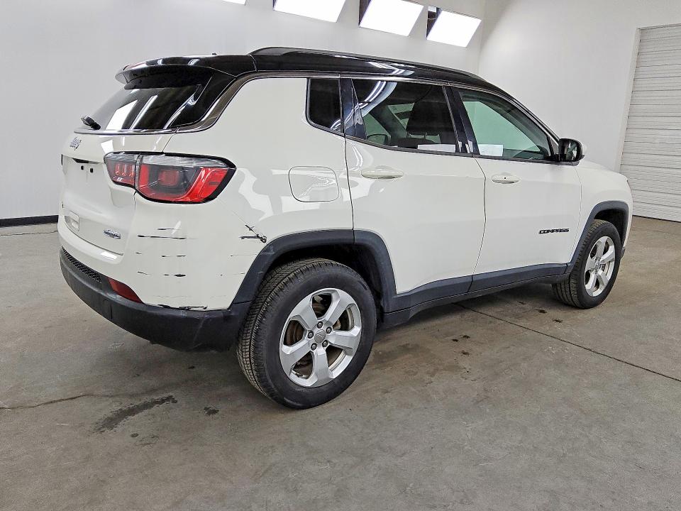 2018 Jeep Compass მანქანა იყიდება აუქციონზე, vin: 3C4NJDBBXJT192279, აუქციონის ნომერი: 57013656