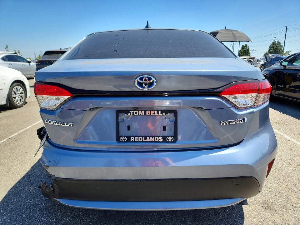 56470496 :رقم المزاد ، JTDEBRBE0LJ011172 vin ، 2020 Toyota Corolla مزاد بيع