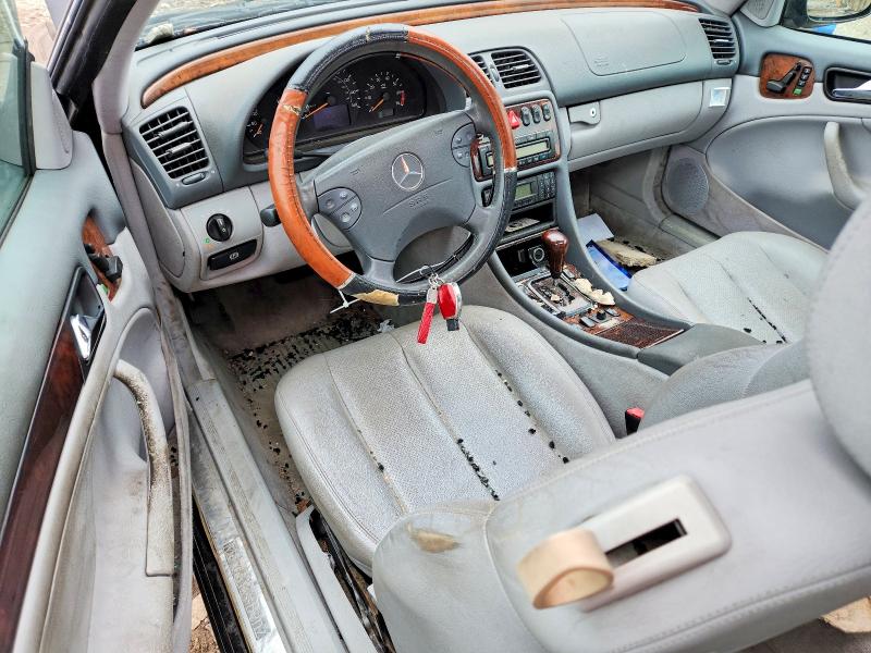58591476 :رقم المزاد ، WDBLJ65G22F198128 vin ، 2002 Mercedes-benz Clk مزاد بيع