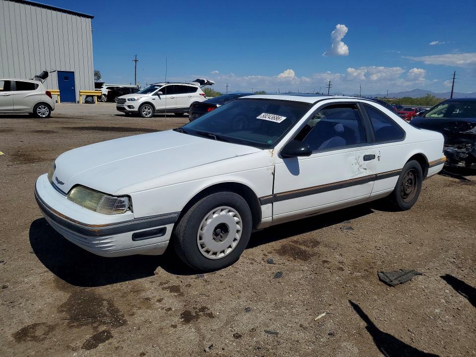 58243686 :رقم المزاد ، 1FAPP6046KH107791 vin ، 1989 Ford Thunderbird مزاد بيع