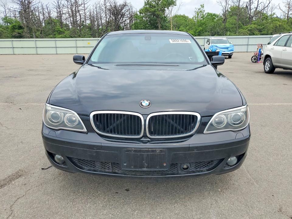 Продажа на аукционе авто 2007 Bmw 750, vin: WBAHL83587DT08579, номер лота: 58921696