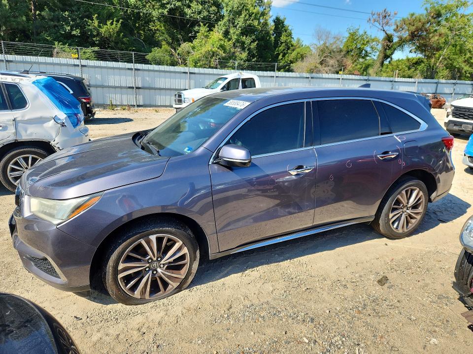 Продаж на аукціоні авто 2017 Acura Mdx, vin: 5J8YD4H53HL002593, номер лоту: 58588476