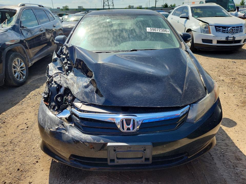 Aukcja sprzedaży 2012 Honda Civic, vin: JHMFB4F26CS009071, numer aukcji: 59072306
