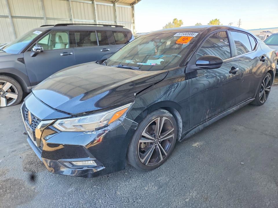 2020 Nissan Sentra მანქანა იყიდება აუქციონზე, vin: 3N1AB8DVXLY244142, აუქციონის ნომერი: 57580986