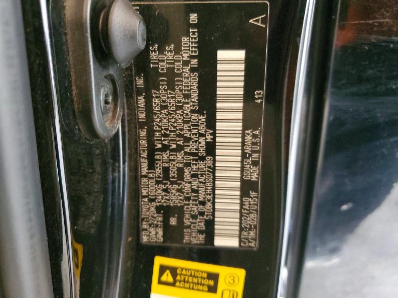 Aukcja sprzedaży 2011 Toyota Highlander, vin: 5TDBK3EH4BS077389, numer aukcji: 57264886