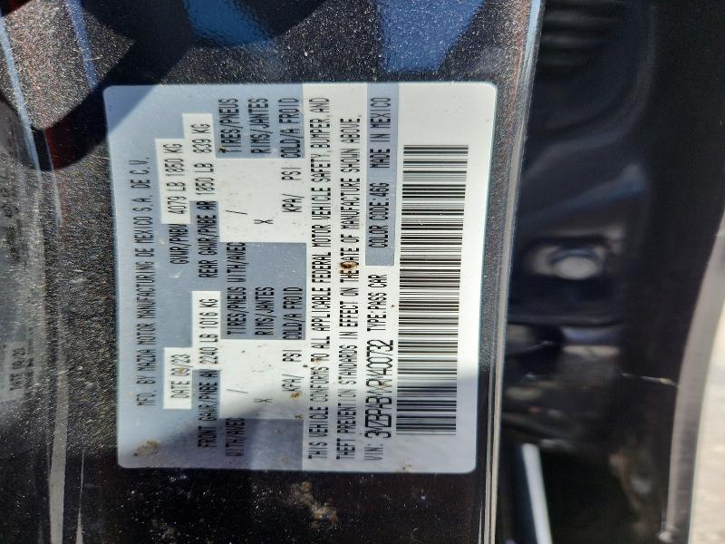 Продажа на аукционе авто 2024 Mazda 3, vin: 3MZBPABMXRM400732, номер лота: 58066736