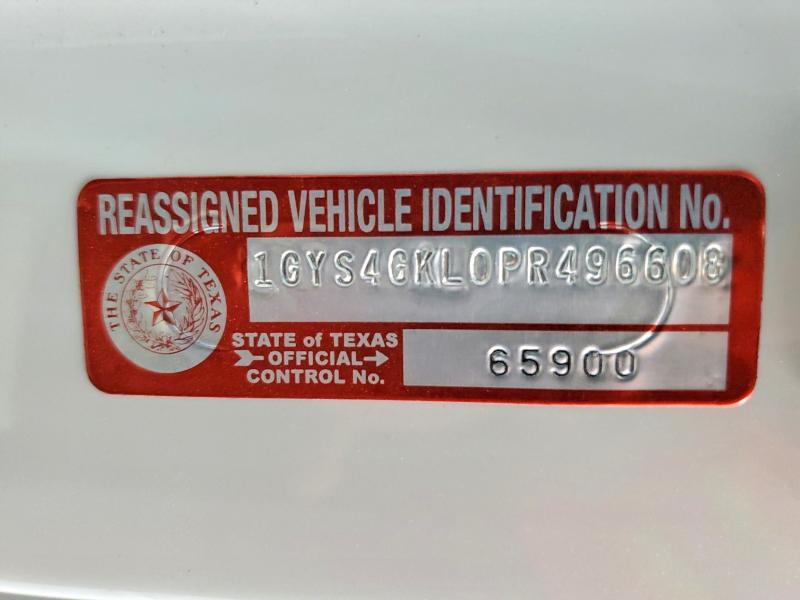 2023 Cadillac Escalade მანქანა იყიდება აუქციონზე, vin: 1GYS4GKL0PR496608, აუქციონის ნომერი: 87445275