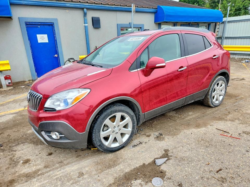 2015 Buick Encore მანქანა იყიდება აუქციონზე, vin: KL4CJGSB0FB148741, აუქციონის ნომერი: 55515386