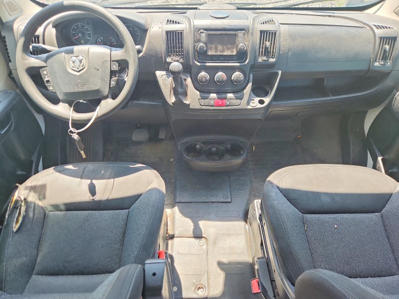 58618096 :رقم المزاد ، 3C6TRVAG5GE132983 vin ، 2016 Ram Promaster 1500 مزاد بيع