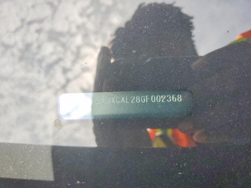56950686 :رقم المزاد ، 5YJXCAE28GF002368 vin ، 2016 Tesla Model X مزاد بيع
