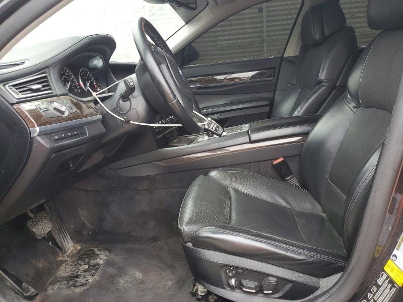2011 Bmw 750 მანქანა იყიდება აუქციონზე, vin: WBAKC6C54BC394238, აუქციონის ნომერი: 59230026
