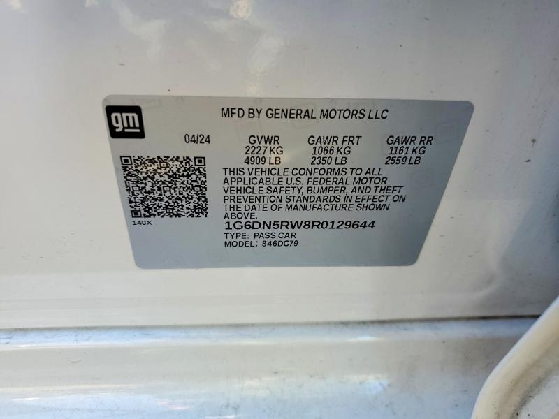Aukcja sprzedaży 2024 Cadillac Ct5, vin: 1G6DN5RW8R0129644, numer aukcji: 58325756