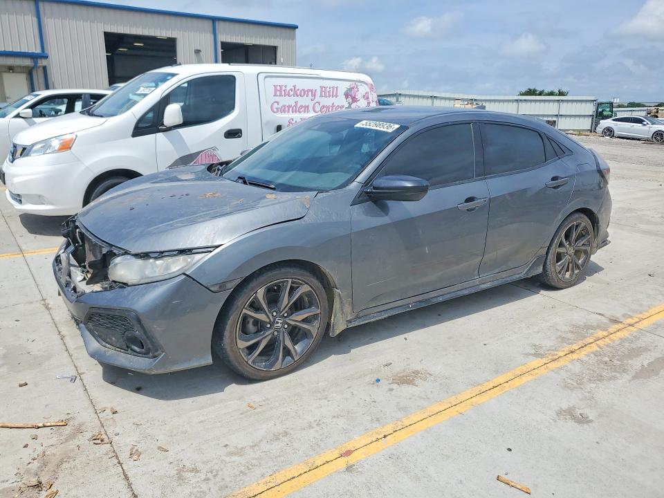 55298936 :رقم المزاد ، SHHFK7H40KU224876 vin ، 2019 Honda Civic مزاد بيع