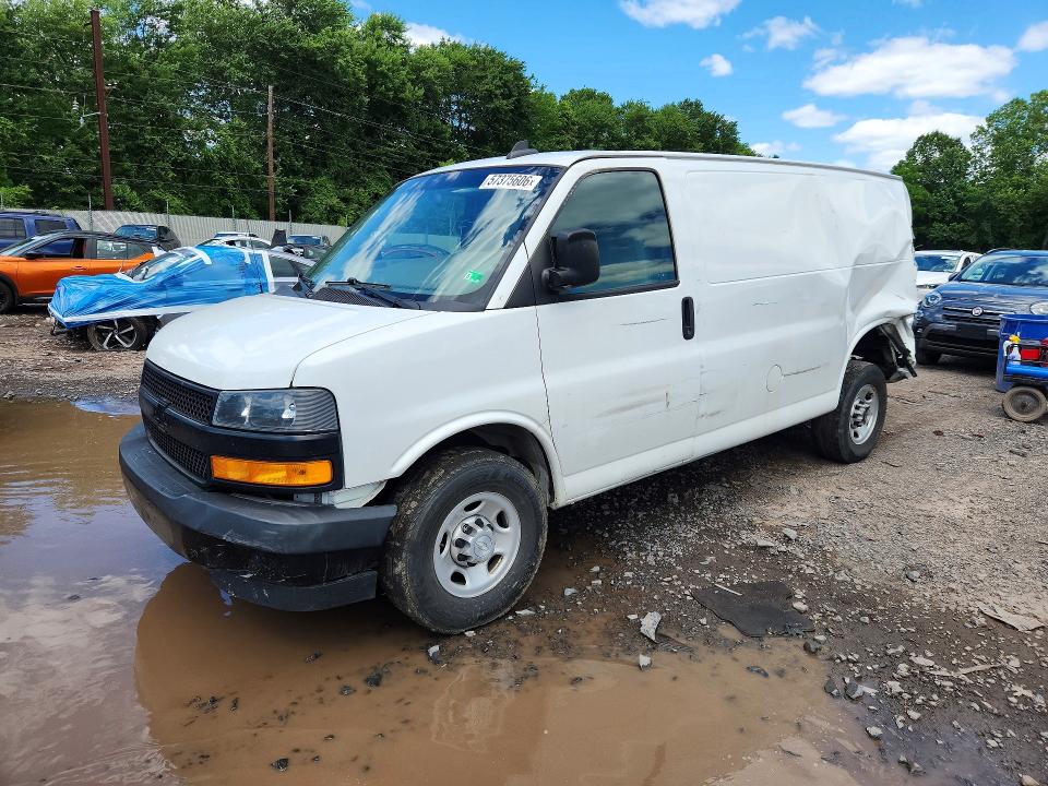 Auction sale of the 2020 Chevrolet Express G2500, vin: 1GCWGAFGXL1209566, lot number: 57375606