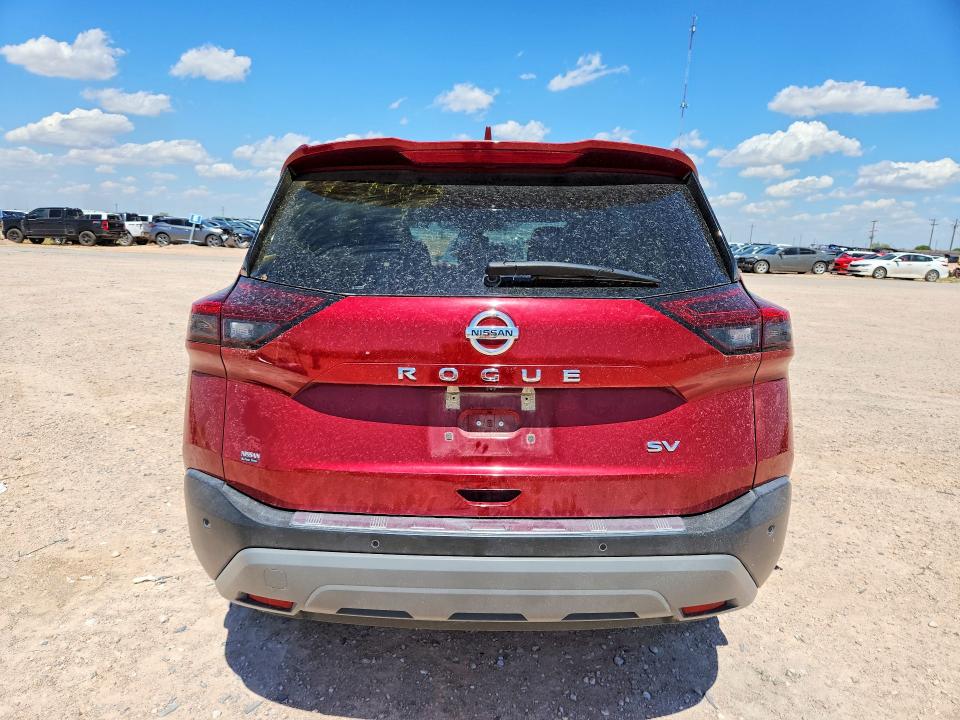 57665706 :رقم المزاد ، 5N1AT3BA3MC809883 vin ، 2021 Nissan Rogue مزاد بيع