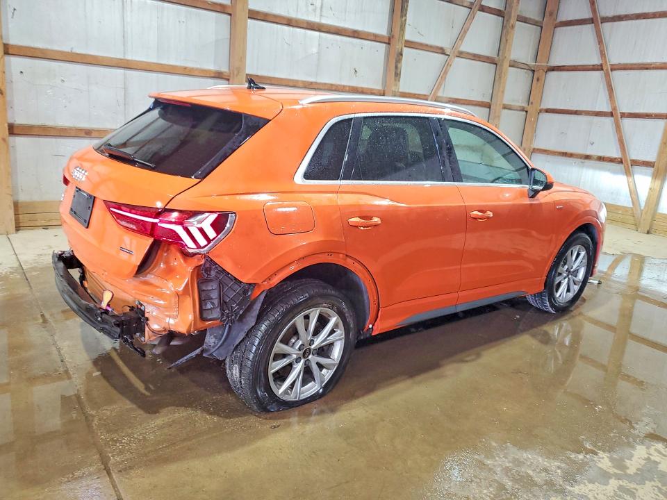 2025 Audi Q3 მანქანა იყიდება აუქციონზე, vin: WA1DECF39S1061246, აუქციონის ნომერი: 58350106
