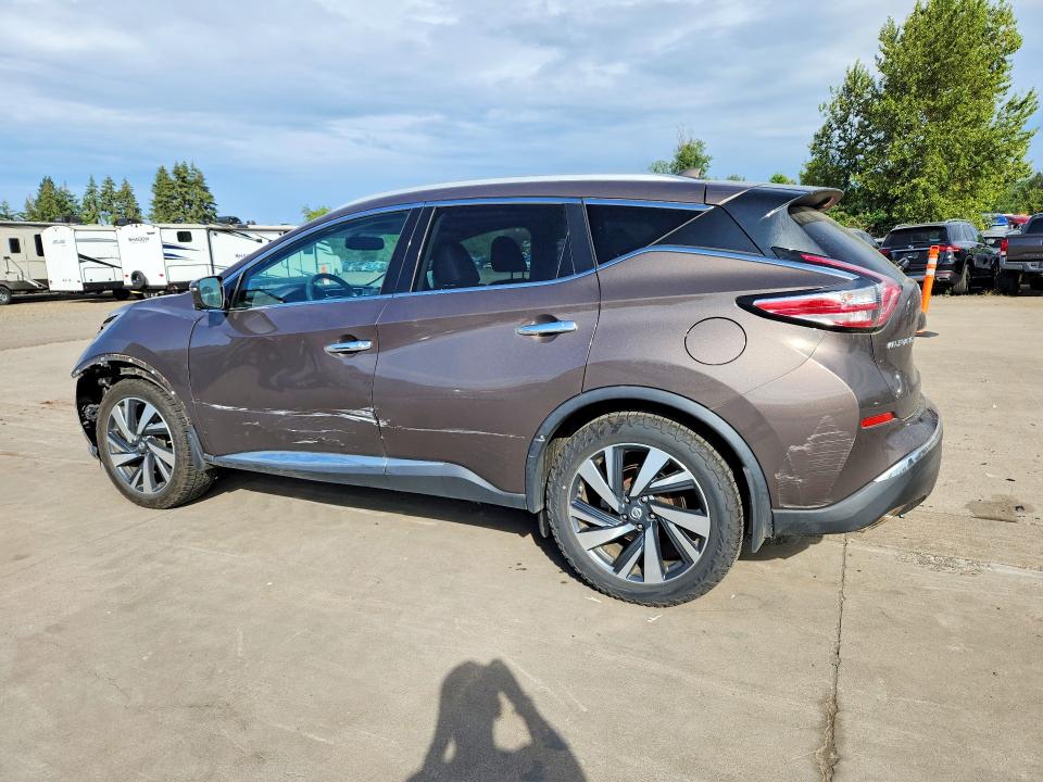 Продажа на аукционе авто 2018 Nissan Murano, vin: 5N1AZ2MH0JN166542, номер лота: 56053346