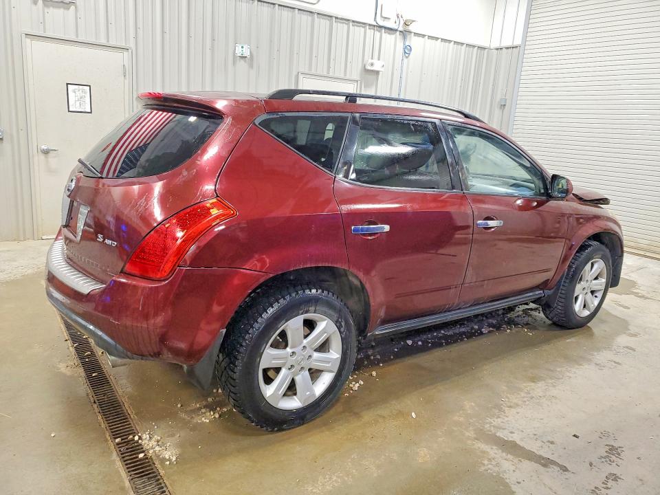 2006 Nissan Murano მანქანა იყიდება აუქციონზე, vin: JN8AZ08W16W530555, აუქციონის ნომერი: 55402576