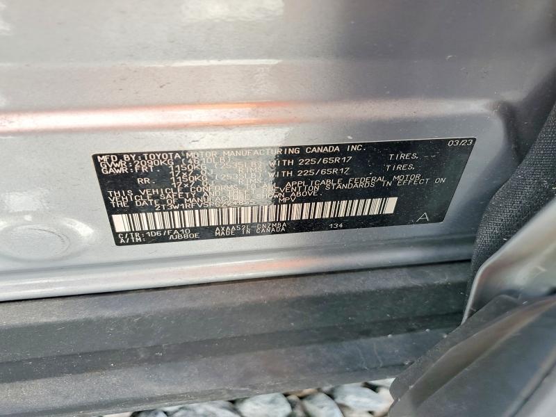 2023 Toyota Rav4 მანქანა იყიდება აუქციონზე, vin: 2T3W1RFV5PC224855, აუქციონის ნომერი: 54048116