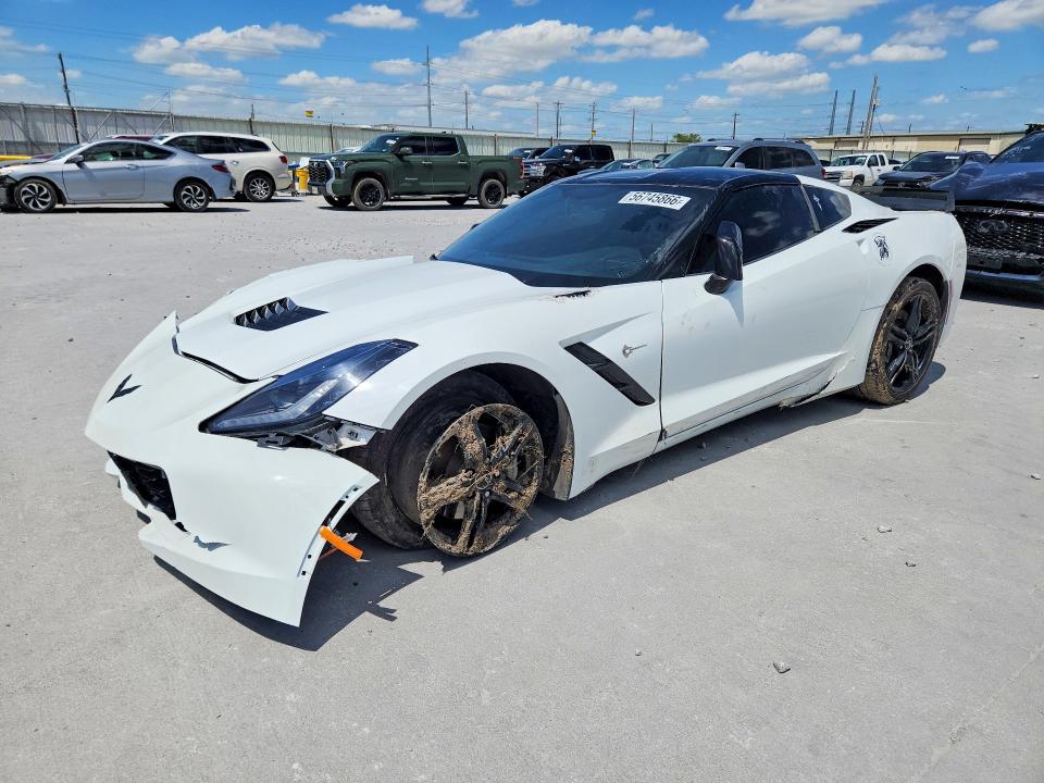 56745866 :رقم المزاد ، 1G1YB2D75G5114422 vin ، 2016 Chevrolet Corvette مزاد بيع