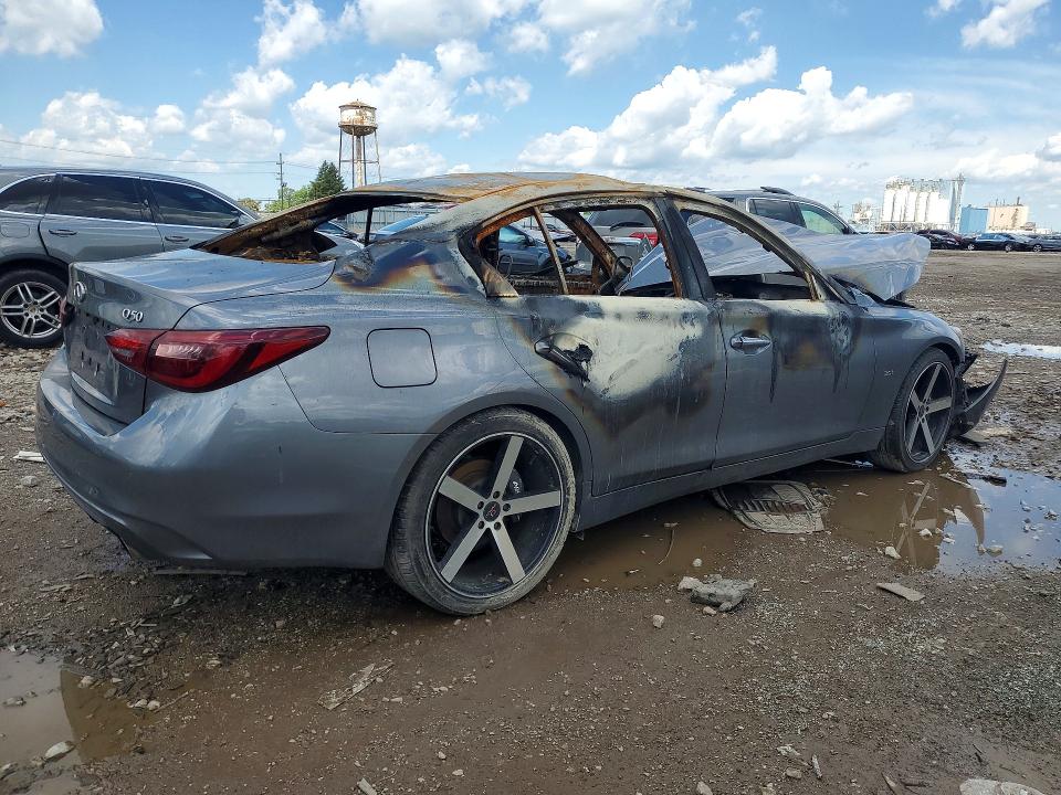 Продажа на аукционе авто 2018 Infiniti Q50, vin: JN1EV7AR3JM444810, номер лота: 58804756