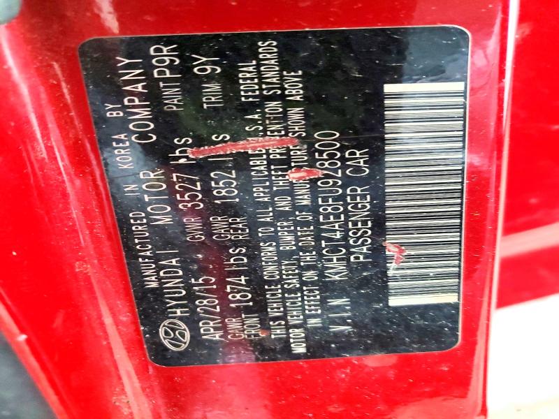 Продаж на аукціоні авто 2015 Hyundai Accent, vin: KMHCT4AE8FU928500, номер лоту: 58900616