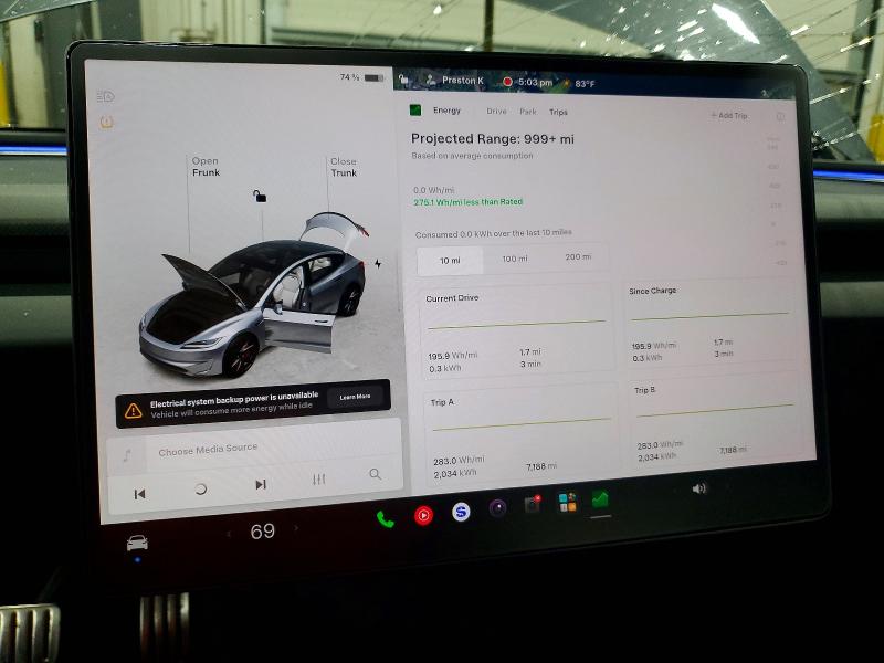 Aukcja sprzedaży 2025 Tesla Model 3, vin: 5YJ3E1ET4SF073478, numer aukcji: 57009716